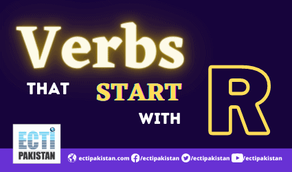 Verbs That Start With R