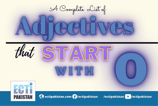 Adjectives Start With O