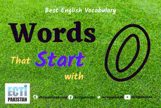 Words That Start With O
