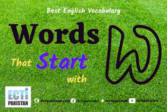 Words Start With W