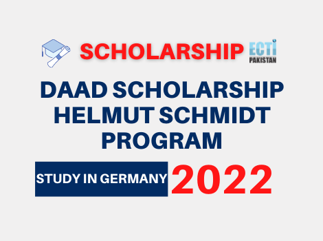 Daad Scholarship – Helmut Schmidt Program 2022
