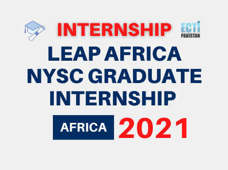 LEAP Africa Internship 2021 – Graduates Opportunity