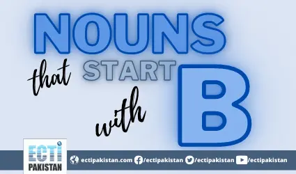 ECTI Pakistan - Nouns that start with B