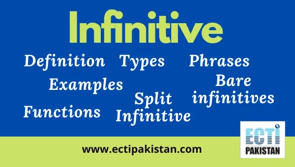 Infinitives – What are Infinitives?  Best Information