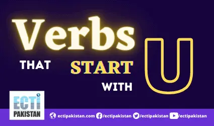 ECTI Pakistan - verbs that start with U