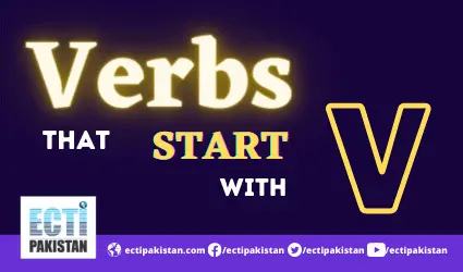 ECTI Pakistan - verbs that start with V