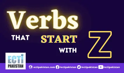 ECTI Pakistan - verbs that start with Z