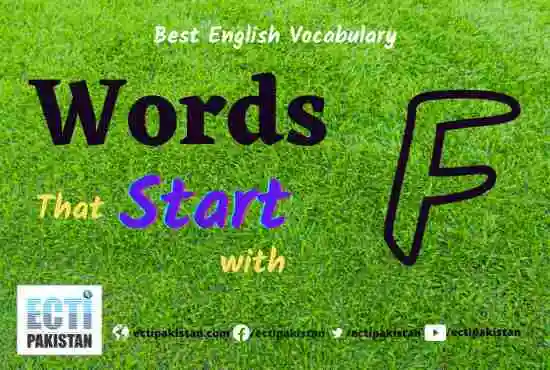 ECTI Pakistan - words that start with F