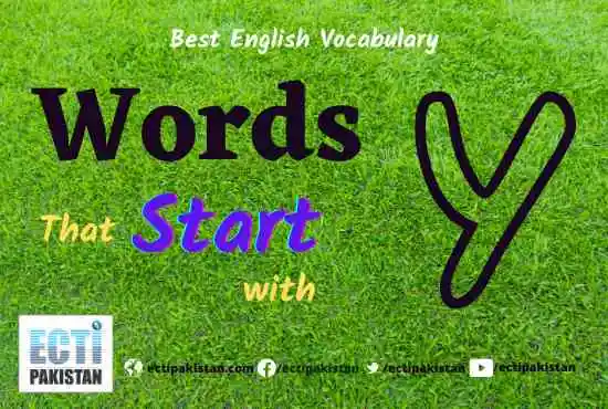 ECTI Pakistan - Words that start with Y